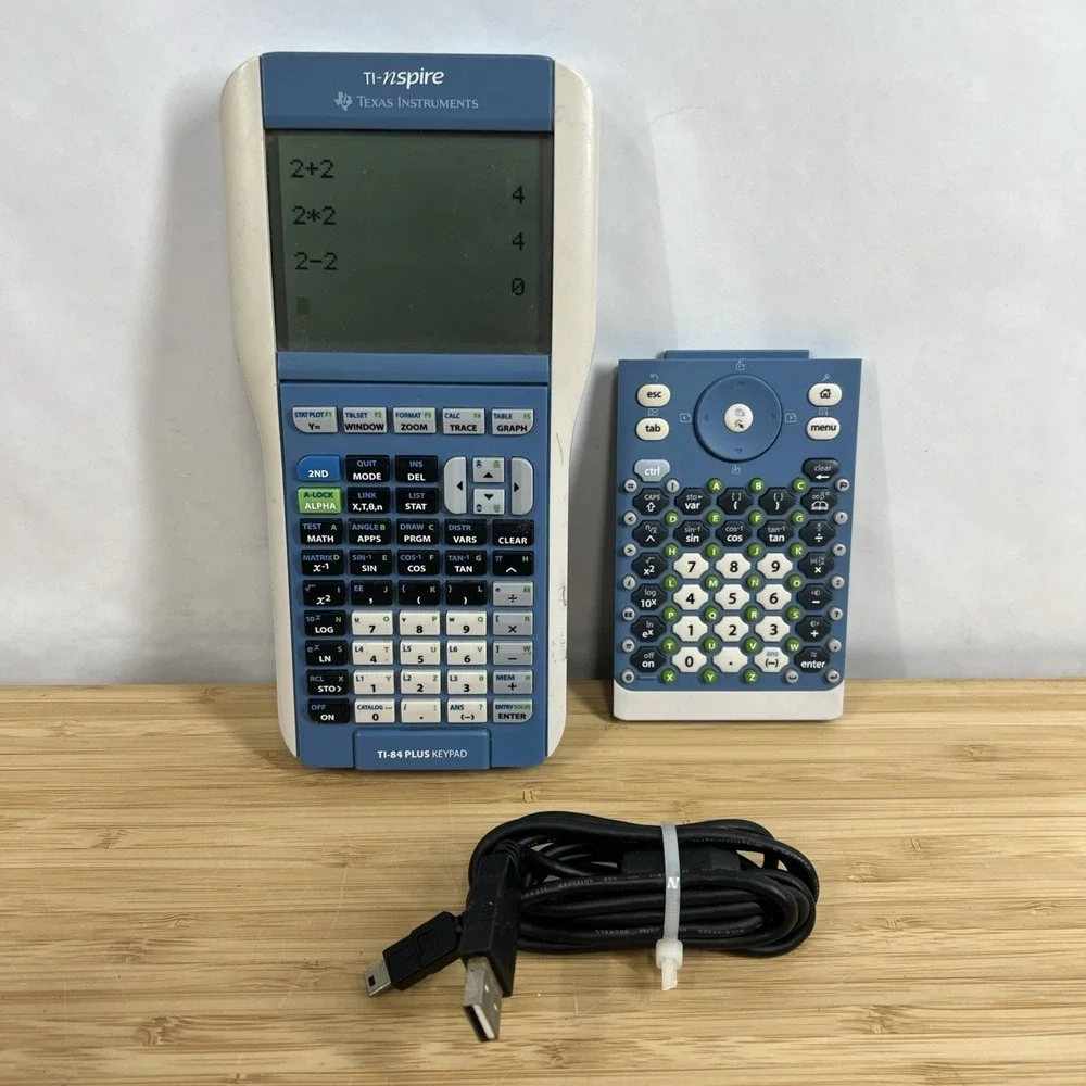 Texas Instruments Graphing Calculator TI-Nspire Touchpad & TI-84 Plus Keypad